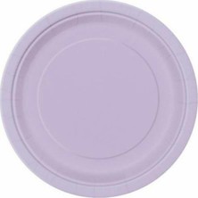 Balonevi TPL5732 Açık Violet Pastel, 8 Adet Tabak 23CM