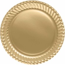 EC Shop Anatoliahediyelik Karton Tabak Kikajoy 8li Altın