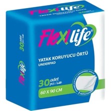 Flexi Life Hasta Alt Açma Yatak Koruyucu Örtü 60*90 cm Klasik 240 Adet (8pk*30)