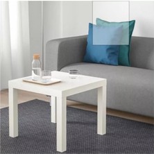 IKEA Lack Sehpa Beyaz - Uzunluk 55 Cm, Genişlik 55 Cm, Yükseklik 45 cm