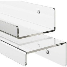 EC Shop Nobell Pleksi Raf Genişlik 80CM x 10CM 4mm Pleksiden Üretilir