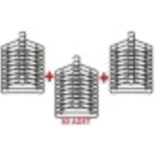 IKEA 30 Adet Elbise Askısı Genişlik: 39 cm Pantolon Askısı Etek Askısı