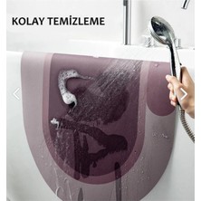 Öz Ticaret Sihirli Su Emici Banyo Paspası Kaymaz Tabanlı Abdest Paspası 3,5 mm 40X60 Bnypsps