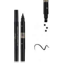 Deep Passion Siyah Desenli Çift Uçlu Yıldız Eyeliner Yıldız