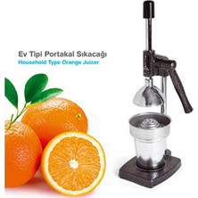 EKS Ticaret Özlem Ev Tipi Nar Sıkacağı Kollu Portakal Makinesi Meyve Presi