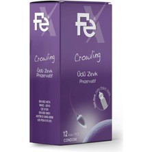 Fe Crowling Tırtıklı Prezervatif 12 Li