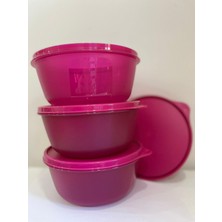 Tupperware 1.5 Lt Mucze Serisi 3lü Takım Saklama Taşıma Sıkı Kapak