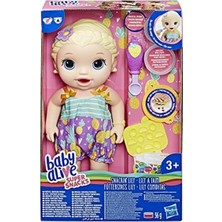 Baby Alive Oyuncak Lily ile Mama Eğlencesi (Sarışın) E5841