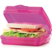 Tupperware Pembe Beslenme (Sandviç) Kutusu Saklama Kabı Ks Bes