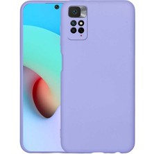 HEPTEKİLETİŞİM Xiaomi Redmi Note 11 Global Kılıf Kadife Iç Yüzey Yumuşak Dokulu Kamera Korumalı Ince Silikon Kapak (Mara)