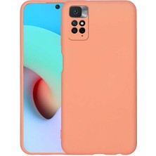 HEPTEKİLETİŞİM Xiaomi Redmi Note 11 Global Kılıf Kadife Iç Yüzey Yumuşak Dokulu Kamera Korumalı Ince Silikon Kapak (Mara)