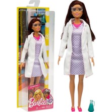 Barbie Bilim Insanı Bebek ve Deney Tüpü FJB09-DVF50