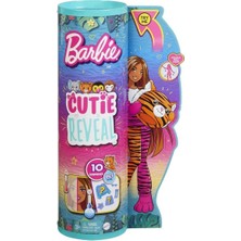 Barbie Cutie Reveal Jungle Serisi Oyuncak Bebek Desteği HKP97 - Zebra