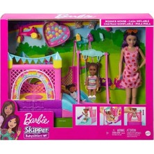 Barbie HHB67 Bebek Bakıcısı Skipper Oyun Evi Seti