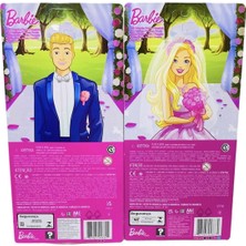 Barbie Damat Ken ve Gelin Aile Gelin Damat