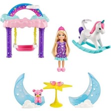 Barbie Dreamtopia Chelsea ve Eğlenceli Dünyası GTF48-GTF50 Lisanslı