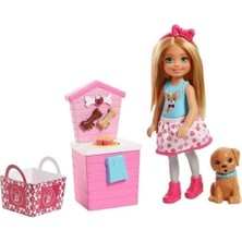 Barbie Chelsea Mutfakta Oyun Seti Köpek Maması- FHP66 FHP67