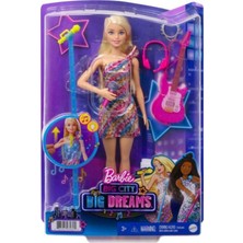 Barbie Büyük Hayaller Serisi Malibu Şarkıcı Bebek GYJ23