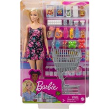 Barbie Barbie Süpermarkette Oyun Seti GTK94