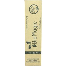 Biomagic Organik Amonyaksız Saç Boyası (Açık Küllü Kumral-8.72 )+Oksidan (4 Adet)