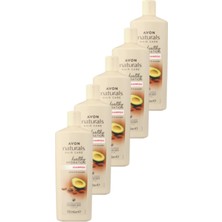 Avon Naturals Badem Avokado Özlü Şampuan 700 ml 5'li Set