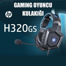 Hp Oyuncu Kulaklık H-320GS USB Kablolu Orjinal 1 Kalite Mikrofonlu Işıklı 7.1 Surround