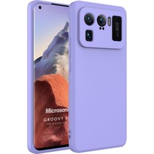 Microsonic Xiaomi Mi 11 Ultra Kılıf Groovy Soft Lila