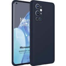 Microsonic Oneplus 9 Pro Kılıf Groovy Soft Lacivert