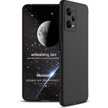 Microsonic Xiaomi Poco X5 5g Kılıf Double Dip 360 Protective Siyah