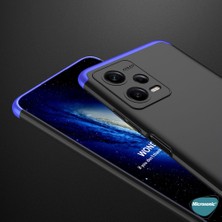 Microsonic Xiaomi Poco X5 5g Kılıf Double Dip 360 Protective Siyah