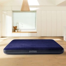 Intex Çift Kişilik Şişme Yatak Kamp ve Misafir Yatağı 137X191X25 cm