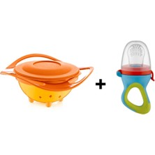 Babyjem Beslenme Seti (Dökülmeyen Tabak+Meyve Sebze Emziği)