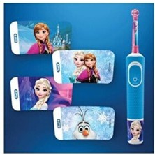 Oral -B Şarj Edilebilir Diş Fırçası Aile Paketi D700 Mavi + D100 (Frozen) 4.7