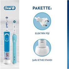 Oral B Şarj Edilebilir Diş Fırçası Aile Paketi D700 Siyah + D100 (Cars