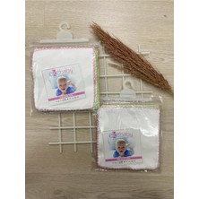 Eke Baby Ekebaby Kız Bebek 20'li Ağız Mendili 22x22cm