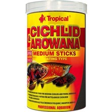 Tropical Cichlid Arowana Medium Sticks 250ML 90GR