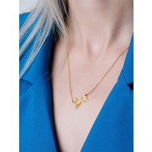 Dkmn Silver Harry Potter Gözlük Sembolü Kolye 925 Ayar  Gümüş Kolye
