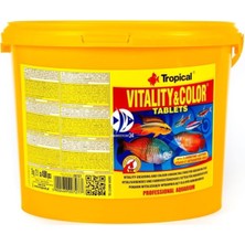 Tropical 1000 Adet Vitality&color Tablets Balık Yemi