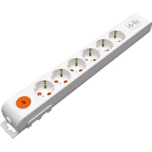 Mutlusan Rı-Tech Altılı Anaht. Top.lı Grup Priz(Ç.k.)(3 Mt) - 001 175 620002 03 00