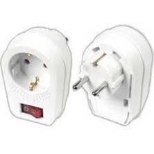 Viko Tekli Anahtarlı Topraklı Fiş-Priz