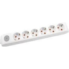 Viko Multi-Let Altılı Priz Anahtarlı Topraklı Klemensli Ç.k(Kablosuz)