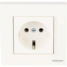 Netelsan Beyaz Priz