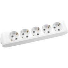 Viko ML-90113500 Multi-Let 5li Priz Çocuk Korumalı Topraklı Klemensli Grup Priz