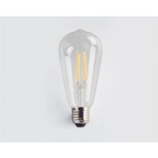 Cata CT-4353 Uzun Flament Rustik LED Ampul 8W ( Beyaz Işık )