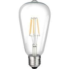 Cata CT-4353 8 W Uzun Flament Rustik Led Ampul AC85 Duy Tipi Enerji Tasarruflu Aydınlatma