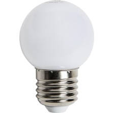 Cata Gece Lambası Beyaz 1W Top E27 G45 LED