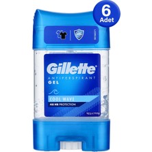 Gillette Antiperspirant Gel Cool Wave 70 Ml - 6 Adet