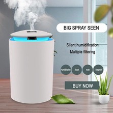 Xhltd Ultrasonik Hava Yatak Odası Aroma Uçucu Yağ Difüzör Ev Araba Için USB Sisleyici Mist Maker Gece Lambaları Nemlemdirici (Yurt Dışından)