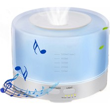 Xhltd 500 ml Bluetooth Müzik Aroma Difüzör LED Renk Değiştirme 12 W Ev Ultrasonik Nemlemdirici (Yurt Dışından)