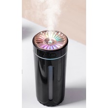 Xhltd 300 ml Taşınabilir Hava Ultrasonik Aroma Uçucu Yağ Difüzör USB Mist Maker Arıtma Aromaterapi Araba (Siyah) Nemlemdirici (Yurt Dışından)